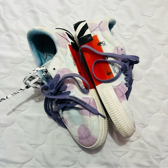off white tie dye shoes